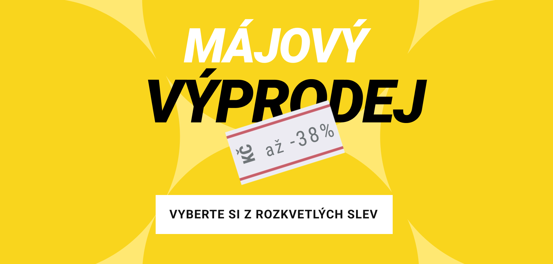 Májový výprodej