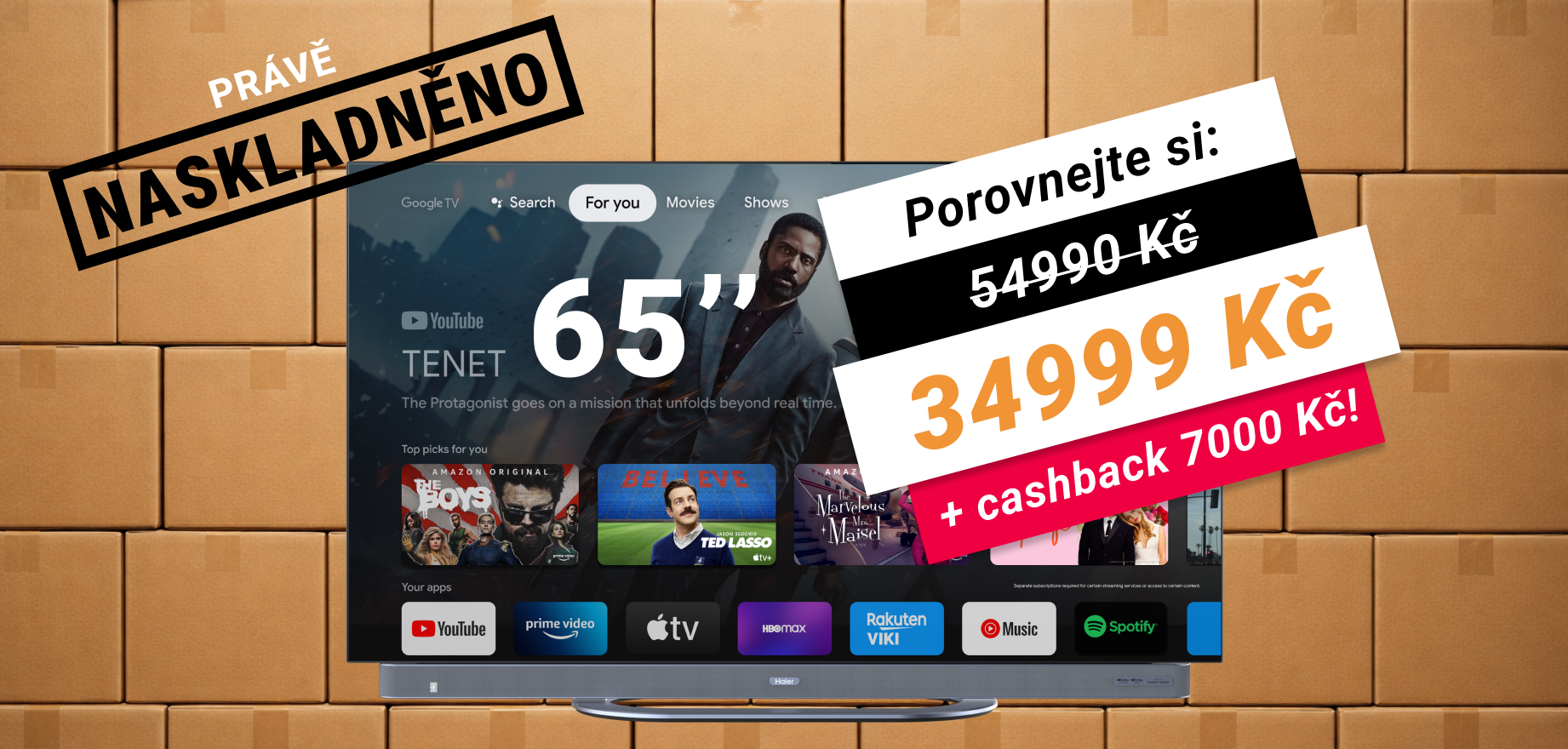 Právě naskladněno: TV