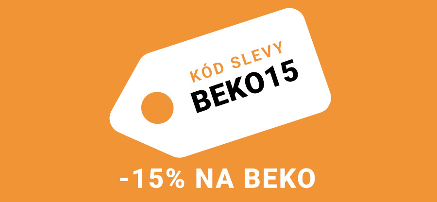 Sleva 15% na Beko s kódem BEKO15