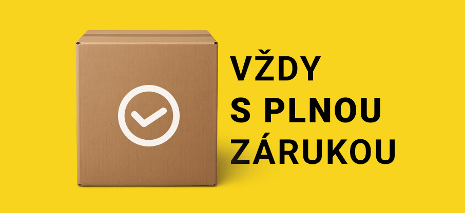 Produkty vždy s plnou zárukou