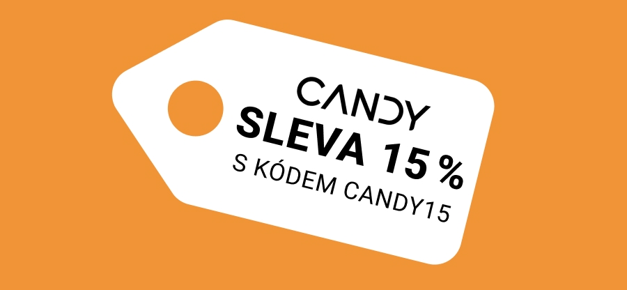 Sleva 15 % na Candy