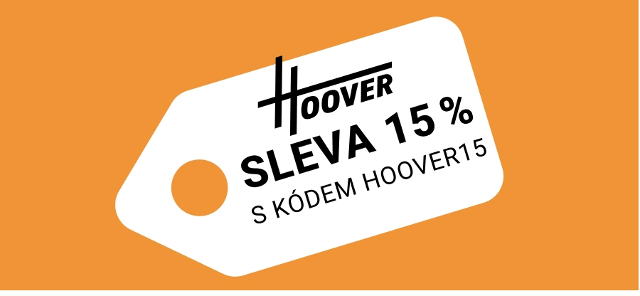Sleva 15 % na Hoover