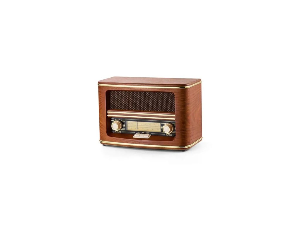 Roadstar HRA 1500 N Vintage Style Radio in Wood Cabinet featured image