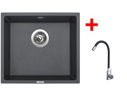 4478173 8596142054244 sinks frame 457 titanium elasta nerez cerna