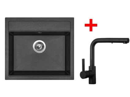 4460460 8596142056071 sinks solo 560 metalblack enigma s cerna matna