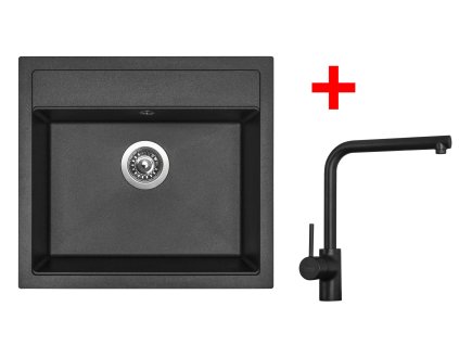 4460442 8596142055715 sinks solo 560 metalblack elka cerna matna