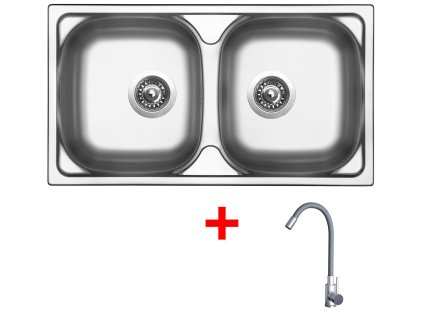 4478689 8596142057894 sinks okio 780 duo elasta nerez seda