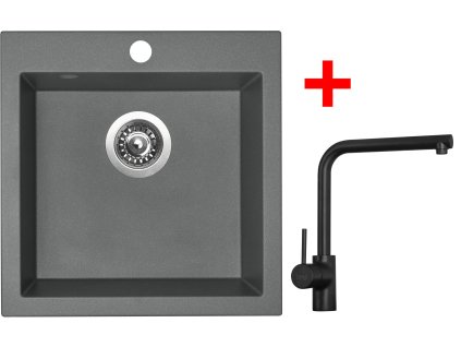 4297605 8596142045679 sinks viva 455 titanium elka cerna matna