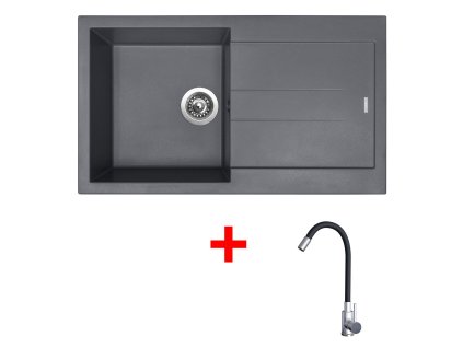 4478337 8596142055234 sinks amanda 860 titanium elasta nerez cerna