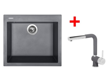 4289382 8596142047468 sinks cube 560 titanium mix 3 p gr