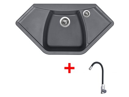 4478359 8596142055357 sinks naiky 980 titanium elasta nerez cerna