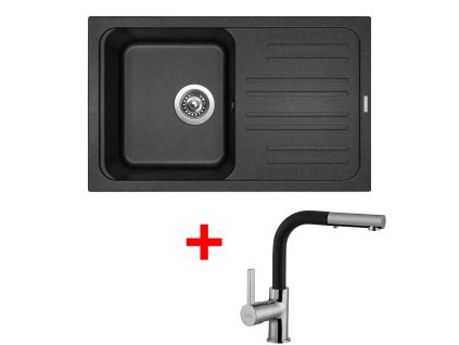 4147534 8596142032129 sinks classic 740 granblack enigma s gr