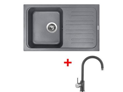 4147526 8596142032228 sinks classic 740 titanium vitalia gr