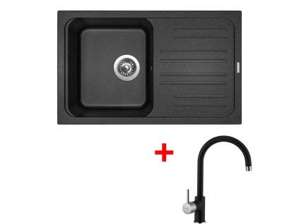 4147524 8596142032143 sinks classic 740 granblack vitalia gr