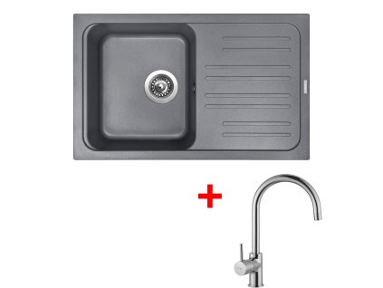 4147506 8596142032211 sinks classic 740 titanium vitalia