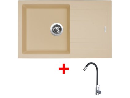 4478103 8596142053957 sinks linea 780 sahara elasta nerez cerna