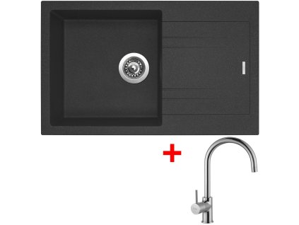 4288844 8596142045068 sinks linea 780 granblack vitalia