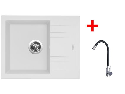 4478043 8596142053742 sinks linea 600 milk elasta nerez cerna