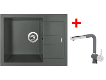 4289250 8596142047574 sinks amanda 650 titanium mix 3 p gr