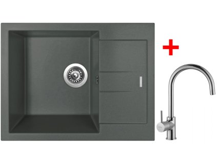 4289082 8596142046522 sinks amanda 650 titanium vitalia