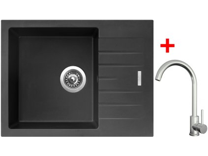 4478479 8596142056415 sinks perfecto 650 pureblack arco celonerezova