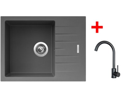 4478463 8596142056293 sinks perfecto 650 titanium arco cerna matna