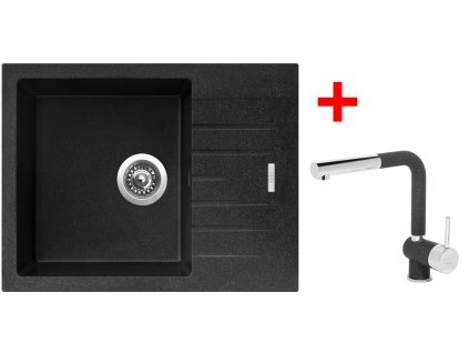 4289632 8596142049806 sinks perfecto 650 granblack mix 3 p gr