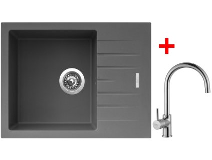 4289578 8596142049455 sinks perfecto 650 titanium vitalia