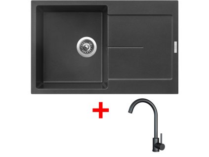 4478529 8596142056842 sinks ultima 790 metalblack arco cerna matna