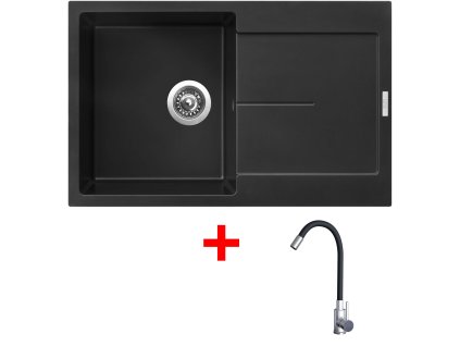 4478221 8596142054480 sinks ultima 790 pureblack elasta nerez cerna