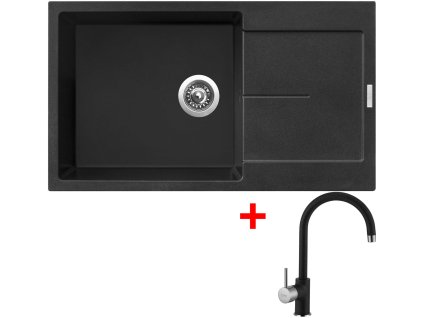 4289810 8596142050789 sinks ultima 860 xxl metalblack vitalia gr