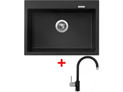 4289956 8596142049301 sinks maximo 680 pureblack vitalia gr