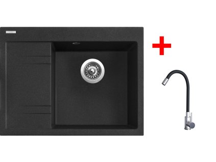 4478081 8596142053872 sinks rim 650 p granblack elasta nerez cerna