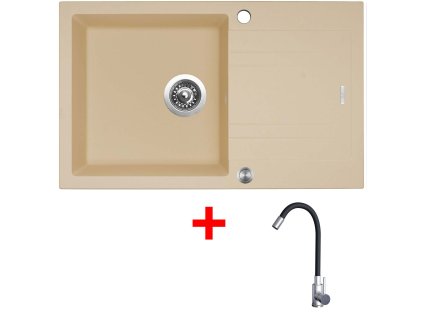 4478105 8596142054923 sinks linea 780 xc sahara elasta nerez cerna