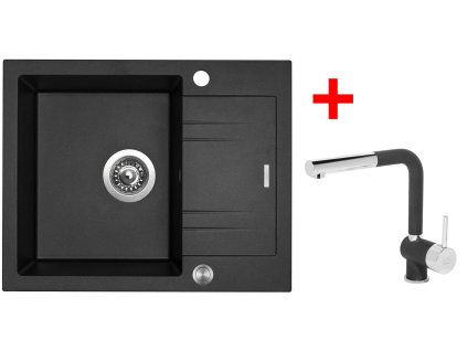 4290252 8596142052783 sinks linea 600 xc metalblack mix 3 p gr