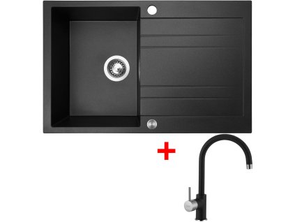 4290344 8596142052165 sinks grande 800 xc metalblack vitalia gr