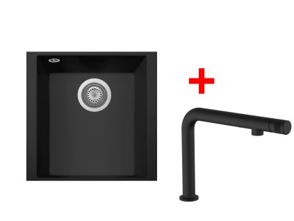 4476980 8596142057344 sinks cube 340u nanoblack comforta nanoblack