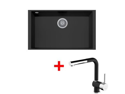 4476992 8596142057405 sinks cube 690u nanoblack mix 3 p nanoblack