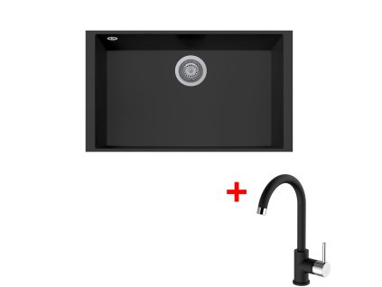 4476990 8596142057399 sinks cube 690u nanoblack mix 35 nanoblack