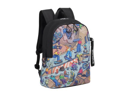 23405 rivacase 5420 skolni batoh 12l skaters