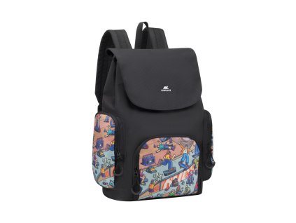 23426 rivacase 5425 skolni batoh 15l skaters