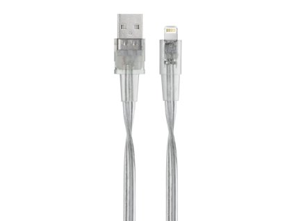 23573 riva power 6001 tr12 mfi apple lightning kabel 1 2m transparentni