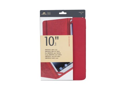 23372 rivacase 3217 pouzdro na tablet 10 1 12 cervene
