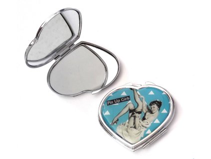 717 kosmeticke damske zrcatko lifetime beauty v pouzdru