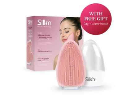 18963 silk n bright cistici pristroj na oblicej pink