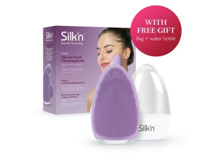 18966 silk n bright cistici pristroj na oblicej purple