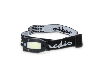 24215 nedis lhlr05wbk led celovka se senzorem pohybu 180 lm dobijeci usb c