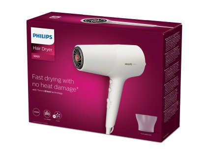 Fén Philips Series 5000 ThermoShield BHD501/00 (Stav Poškozený obal)