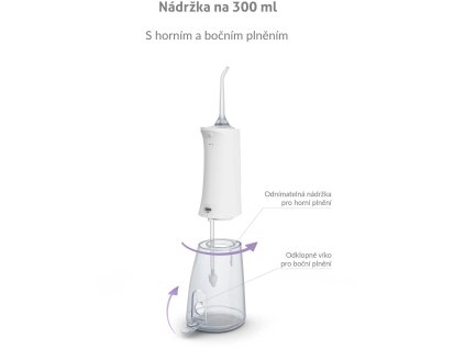 Ústní sprcha TrueLife AquaFloss Compact L100 (Stav Poškozený obal)