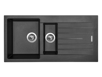 72920 8596142020263 sinks perfecto 1000.1 metalblack